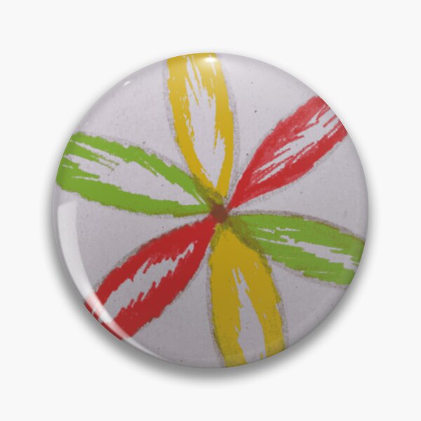 Item preview, Symmetrical Colored Leaf Star Design designed and sold by NatureCanvaCo.