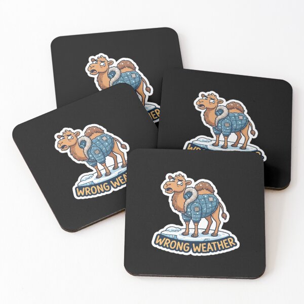 Item preview, Funny Camel Wearing A Winter Jacket designed and sold by Owcomm.