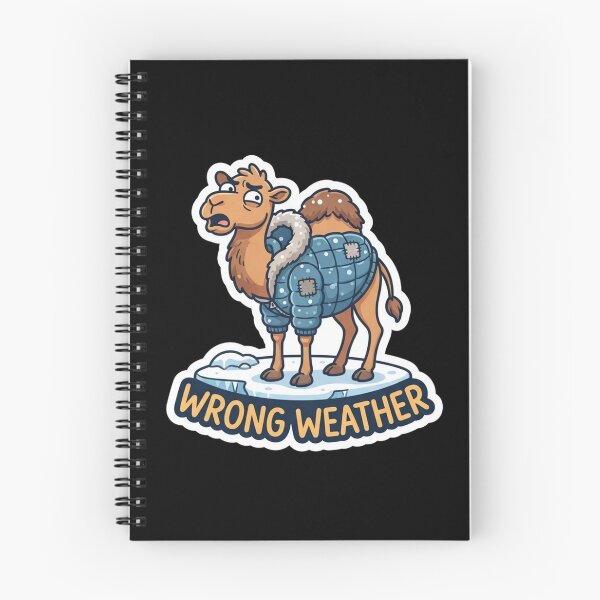 Item preview, Funny Camel Wearing A Winter Jacket designed and sold by Owcomm.