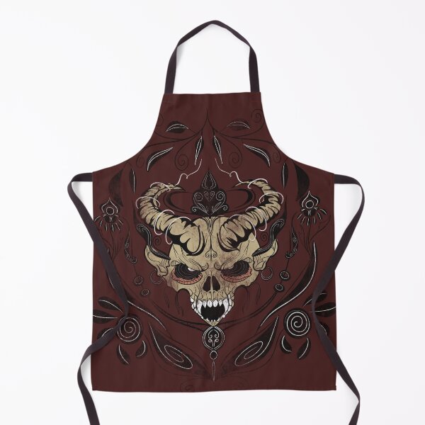 Item preview, Gothic Demon Skull with Filigree designed and sold by Betreprell.
