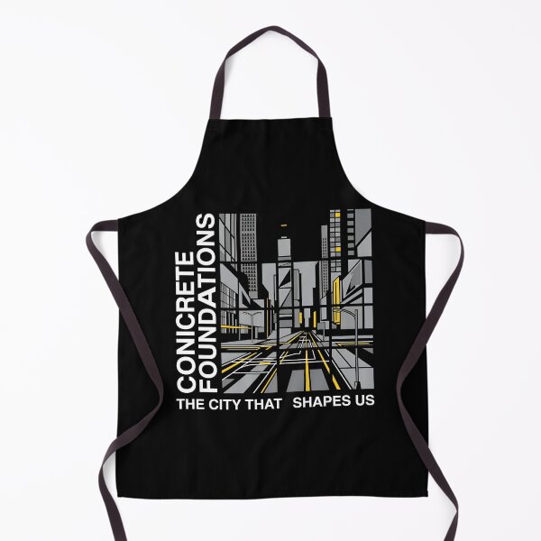 Item preview, Geometric Cityscape - Concrete Foundations designed and sold by Zazz Lee.