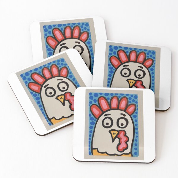 Item preview, Goofy Chicken Head Cartoon designed and sold by aidefashions.