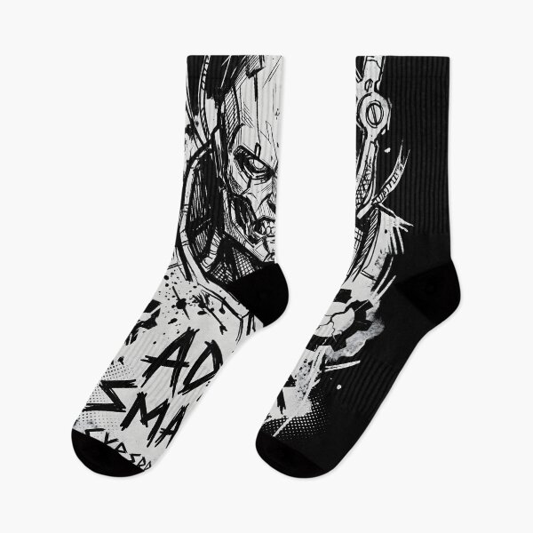 Item preview, Adam Smasher Cyberpunk 2077 Grunge Gaming Graphic Tee designed and sold by Senpaiwaves.