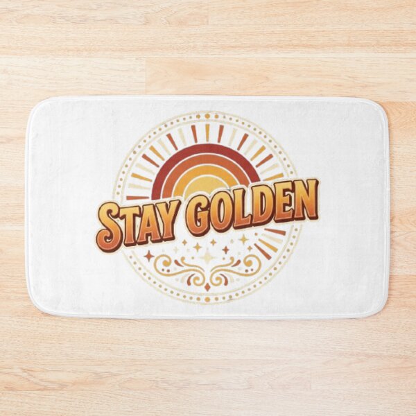 Item preview, Stay Golden Retro Sunset T-Shirt | Vintage Groovy Typography | Boho Nature Graphic Tee designed and sold by Faisal  Shah.