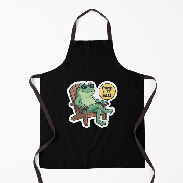 Item preview, Cool Frog Relaxing in Adirondack Chair designed and sold by Owcomm.
