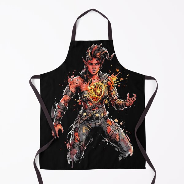 Item preview, Karlach Baldur's Gate 3 Ink Gaming Graphic Tee designed and sold by Senpaiwaves.