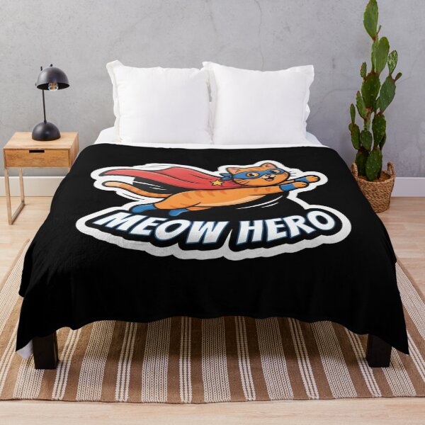 Item preview, Super Cute Flying Ginger Cat Hero designed and sold by Owcomm.