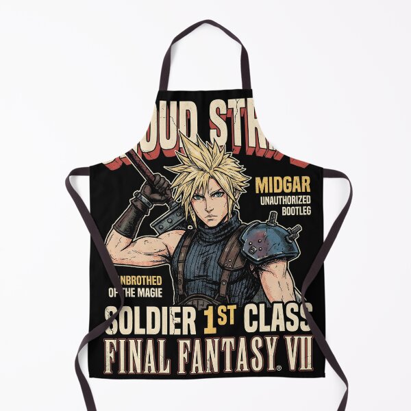 Item preview, Cloud Strife Final Fantasy VII Bootleg Gaming Graphic Tee designed and sold by Senpaiwaves.