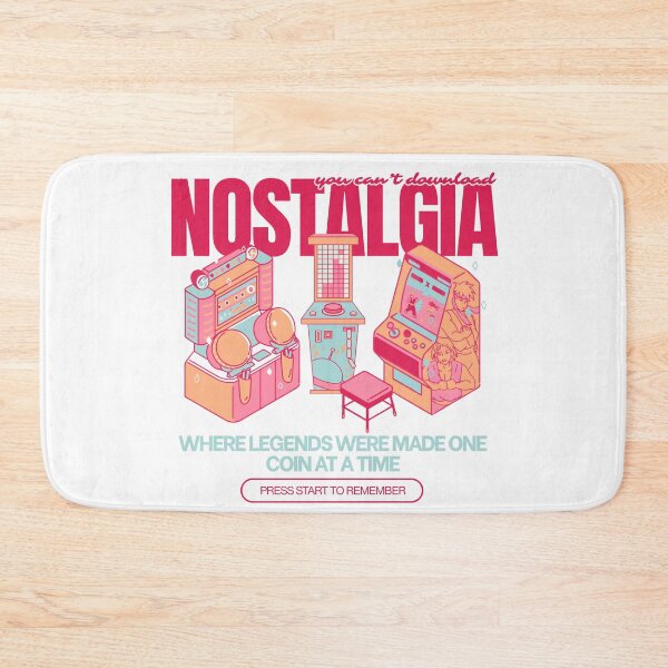 Item preview, You Can't Download Nostalgia – Retro Arcade Gaming Machines designed and sold by KomixsDesign.