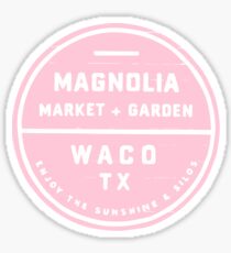 Magnolien-Markt-Rosa Sticker