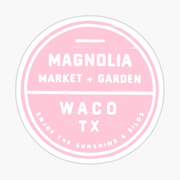 Magnolia Market Pink Sticker