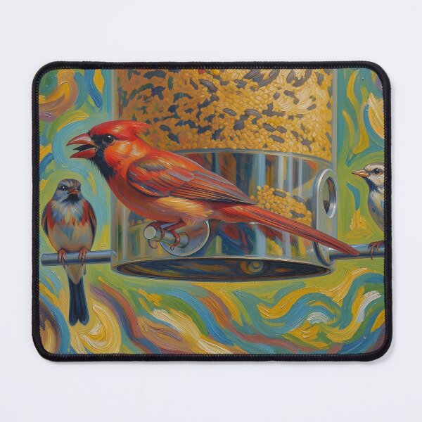 Item preview, Feeding Birds designed and sold by tomorrowsart.