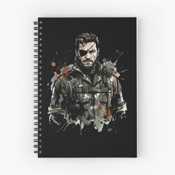 Item preview, Big Boss Metal Gear Solid Ink Gaming Graphic Tee designed and sold by Senpaiwaves.