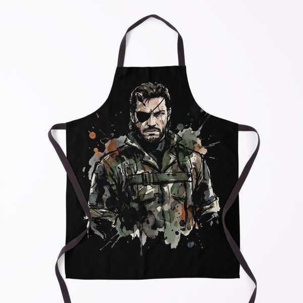 Item preview, Big Boss Metal Gear Solid Ink Gaming Graphic Tee designed and sold by Senpaiwaves.