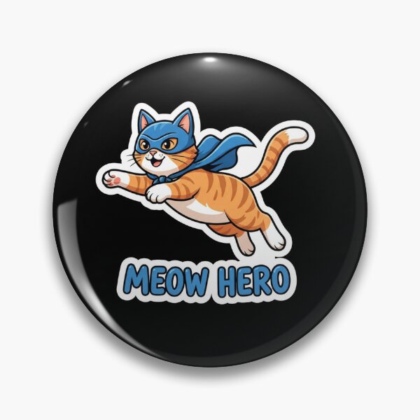 Item preview, Cute Flying Orange Superhero Cat designed and sold by Owcomm.