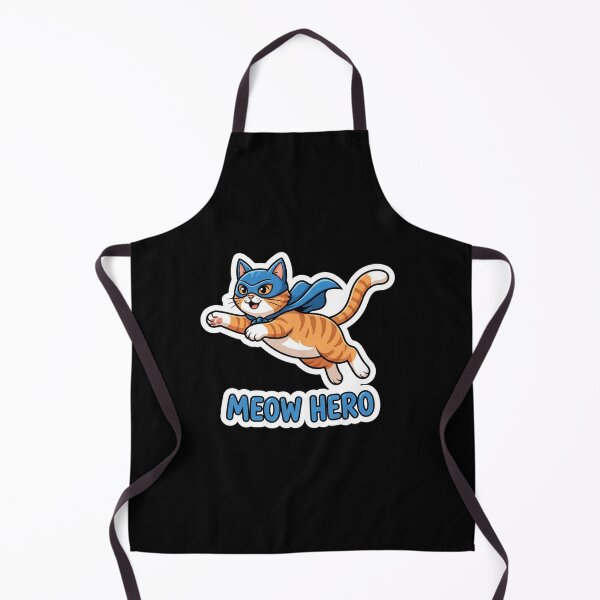 Item preview, Cute Flying Orange Superhero Cat designed and sold by Owcomm.