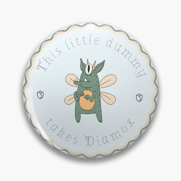 Item preview, Funny IIH Shirt This Little Dummy Takes Diamox Retro Cottagecore Monster IIH Humor Spoonie Life Chronic Illness Humor designed and sold by RealLifeMerchies.