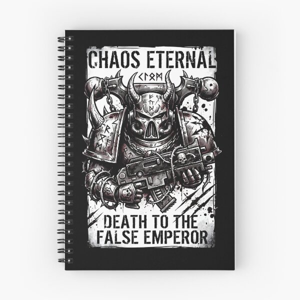 Item preview, Chaos Space Marine Warhammer 40,000 Grunge Gaming Graphic Tee designed and sold by Senpaiwaves.