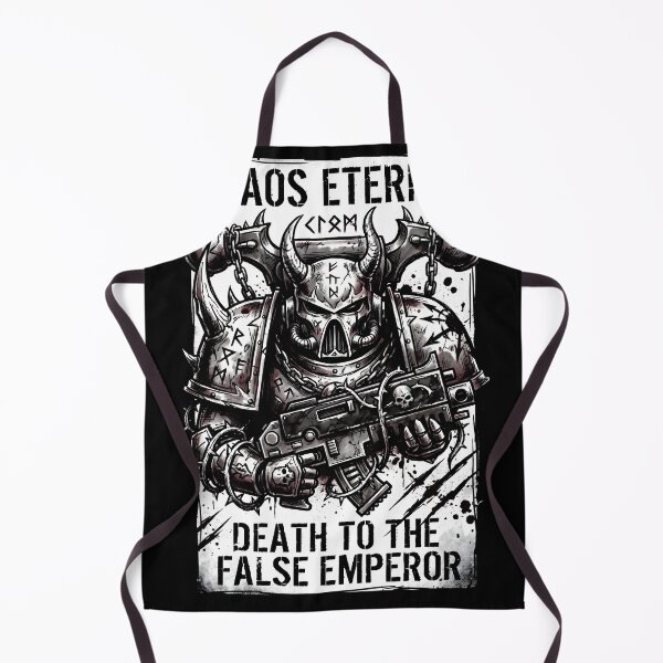 Item preview, Chaos Space Marine Warhammer 40,000 Grunge Gaming Graphic Tee designed and sold by Senpaiwaves.