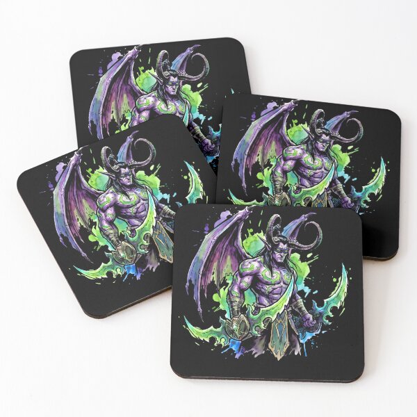 Item preview, Camiseta gráfica de Illidan Stormrage de World of Warcraft con diseño de tinta para videojuegos. designed and sold by Senpaiwaves.