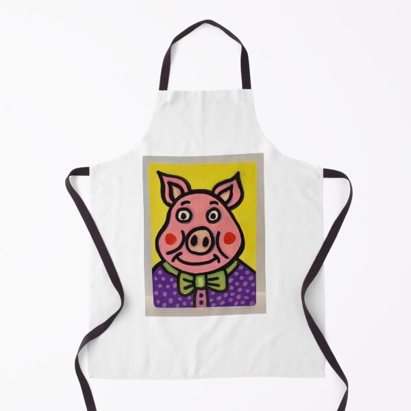 Item preview, Fancy Pig in Polka Dot Shirt Cartoon designed and sold by aidefashions.