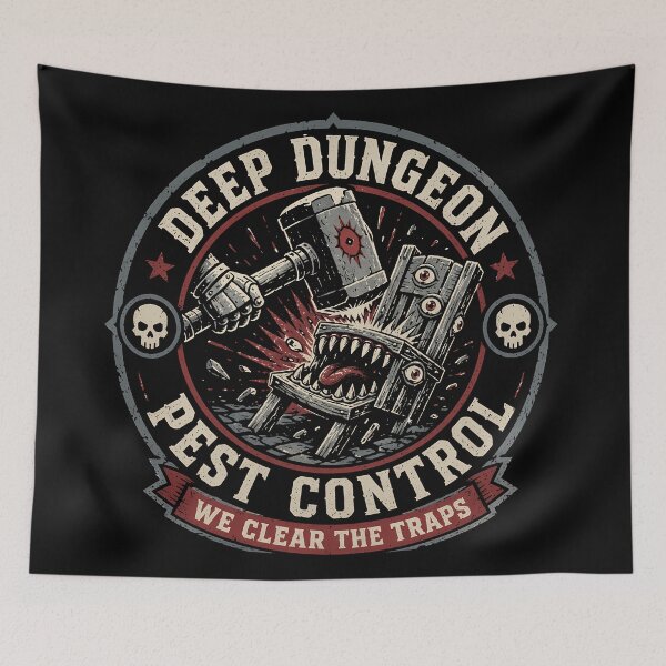 Item preview, Deep Dungeon Pest Control designed and sold by agearb.