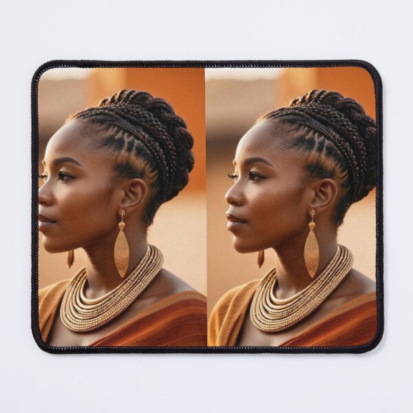 Item preview, Fashion - Black Woman in Afro-Bohemian Style, Contemporary Aesthetics designed and sold by Beat-It.