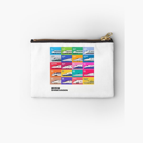 Item preview, Shinkansen Bullet Train Grid Pattern designed and sold by diramedinedi.