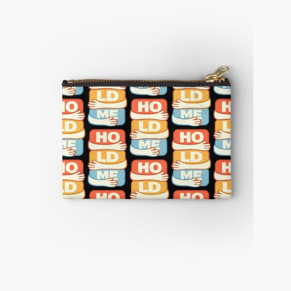 Item preview, HOLD ME Typography Design | Cute Hugging Arms Love Design designed and sold by TeeTimeTreasure.