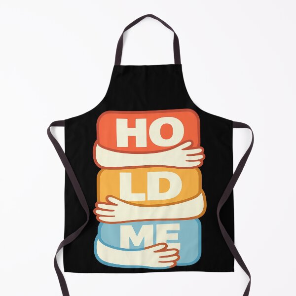 Item preview, HOLD ME Typography Design | Cute Hugging Arms Love Design designed and sold by TeeTimeTreasure.