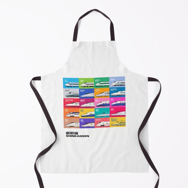 Item preview, Shinkansen Bullet Train Grid Pattern designed and sold by diramedinedi.