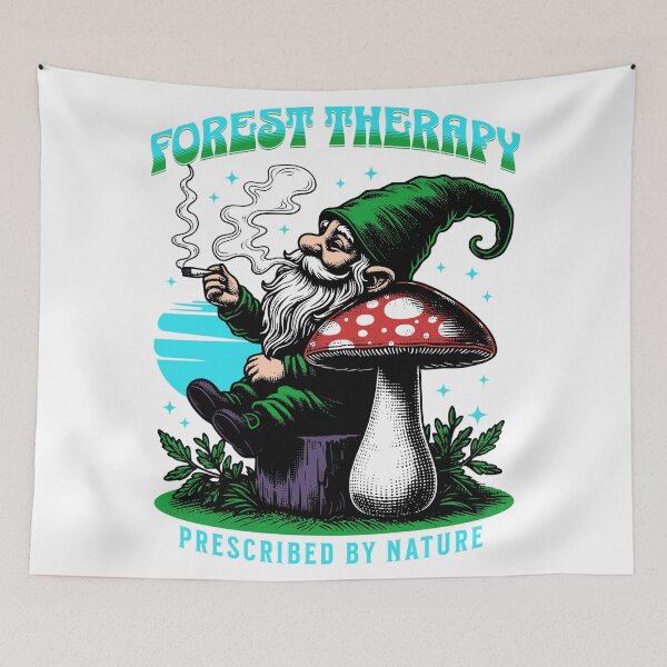 Item preview, Forest Therapy | Vintage Nature Lover T-Shirt designed and sold by FadedFrequency.