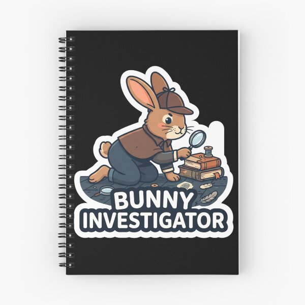 Item preview, Cute Detective Bunny Searching For Clues designed and sold by Owcomm.