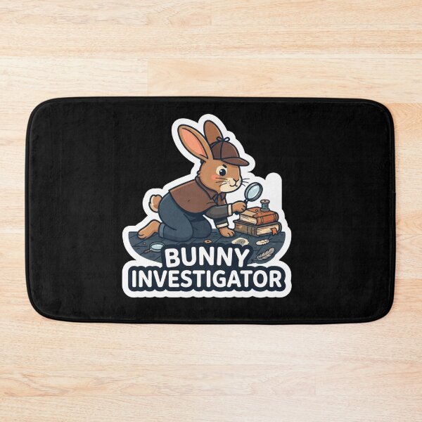 Item preview, Cute Detective Bunny Searching For Clues designed and sold by Owcomm.