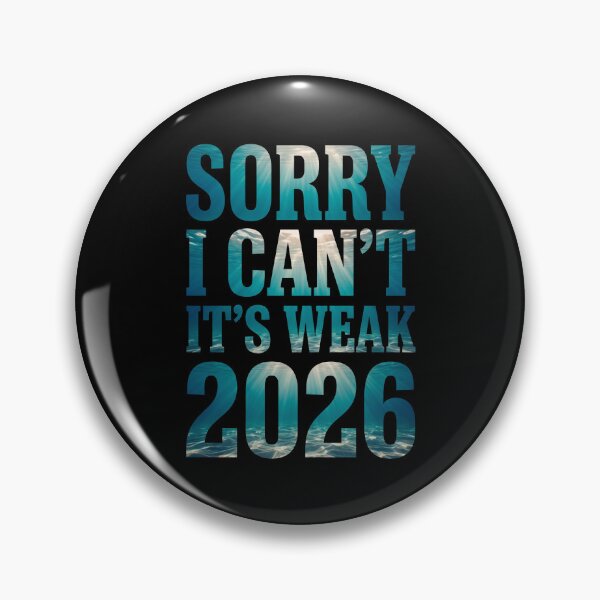 Item preview, Sorry I Can't It's Weak 2026 Fitness Gym Weightlifting Humor designed and sold by SofenArt.