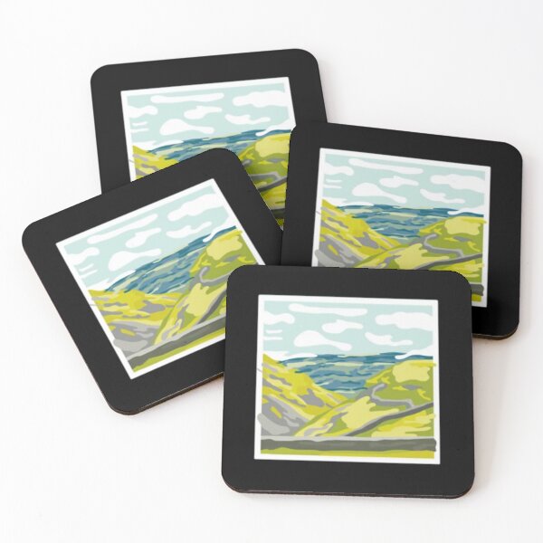 Item preview, Bright Coastal Hills View designed and sold by FogliaDreamArt.