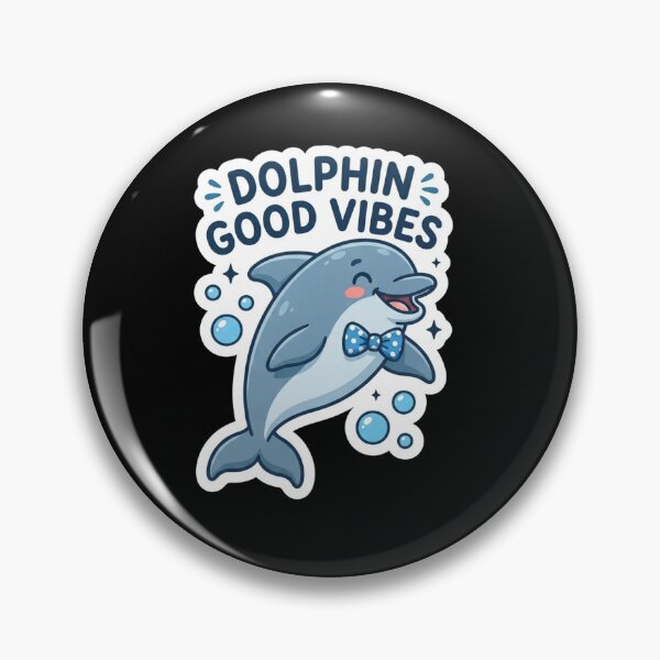 Item preview, Cute Dolphin Wearing A Polka Dot Bowtie designed and sold by Owcomm.