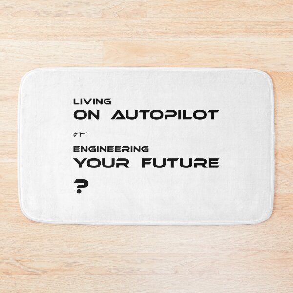 Item preview, LIVING ON AUTOPILOT OR ENGINEERING YOUR FUTURE?, Unique designed and sold by villacreativa.