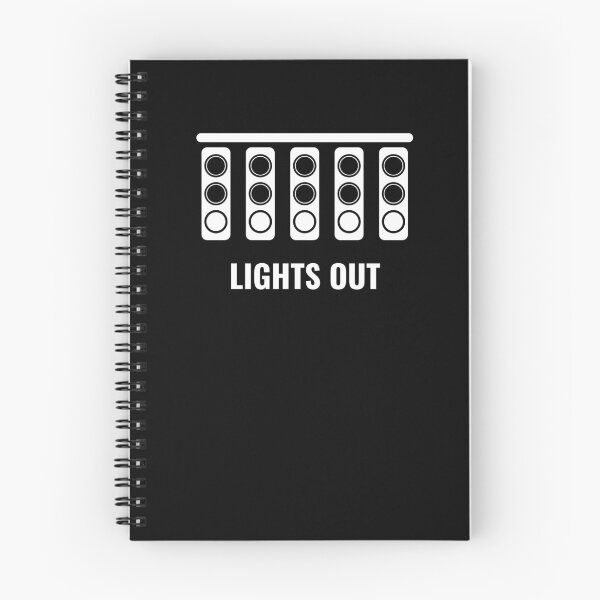 Item preview, Lights Out - Drag Racing Starting Lights Design designed and sold by RageLine.