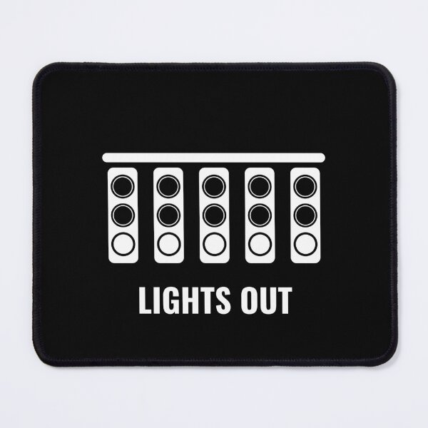 Item preview, Lights Out - Drag Racing Starting Lights Design designed and sold by RageLine.