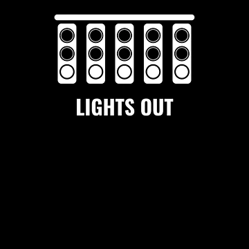 Artwork thumbnail, Lights Out - Drag Racing Starting Lights Design by RageLine