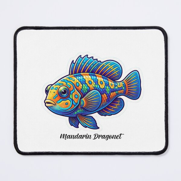 Item preview, Colorful Tropical Fish Sticker – Vibrant Rainbow Aquarium Fish Vinyl Decal for Ocean Lovers designed and sold by Pandey14.