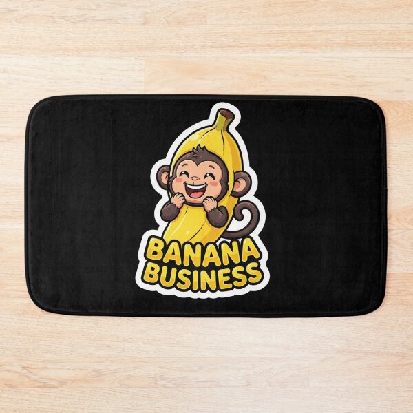 Item preview, Cute Monkey Wearing A Banana Costume designed and sold by Owcomm.