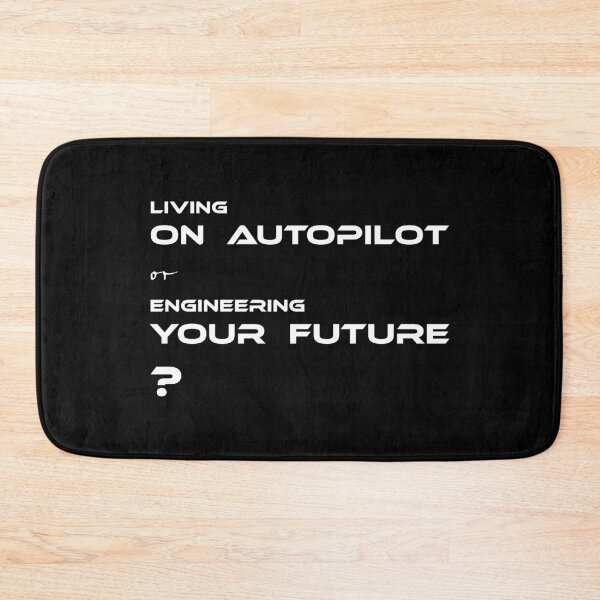 Item preview, LIVING ON AUTOPILOT OR ENGINEERING YOUR FUTURE?, Unique designed and sold by villacreativa.