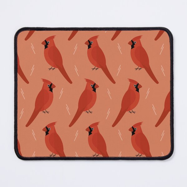 Item preview, Red cardinals on brown designed and sold by reneesillus.