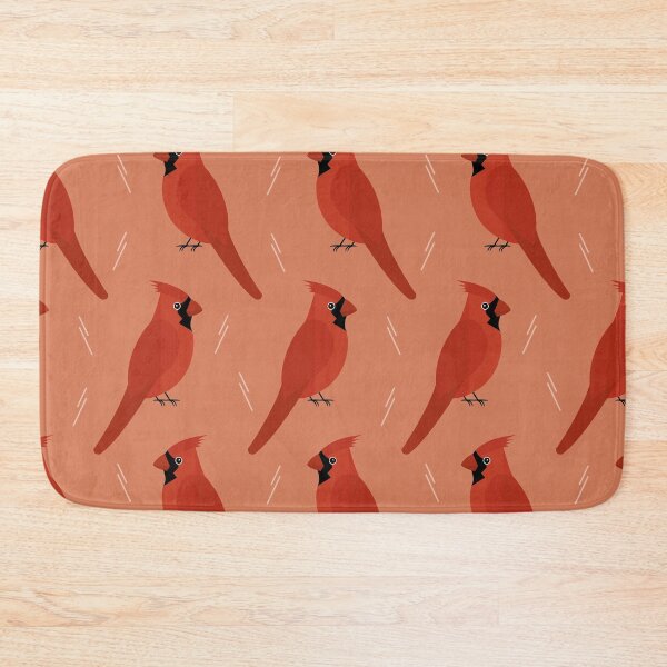 Item preview, Red cardinals on brown designed and sold by reneesillus.