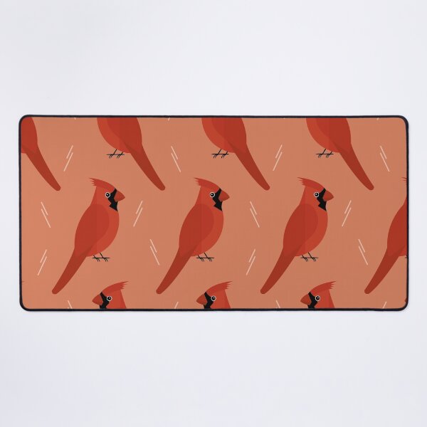 Item preview, Red cardinals on brown designed and sold by reneesillus.