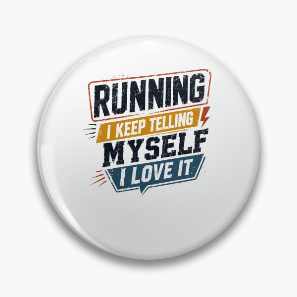 Item preview, Running I Keep Telling Myself I Love It Runner Marathon Fitness Workout designed and sold by RetroMini2026.
