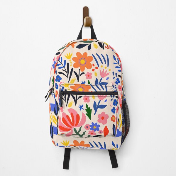 Item preview, Abstract Colorful Spring Flowers Boho Botanical designed and sold by FaizArtShop.