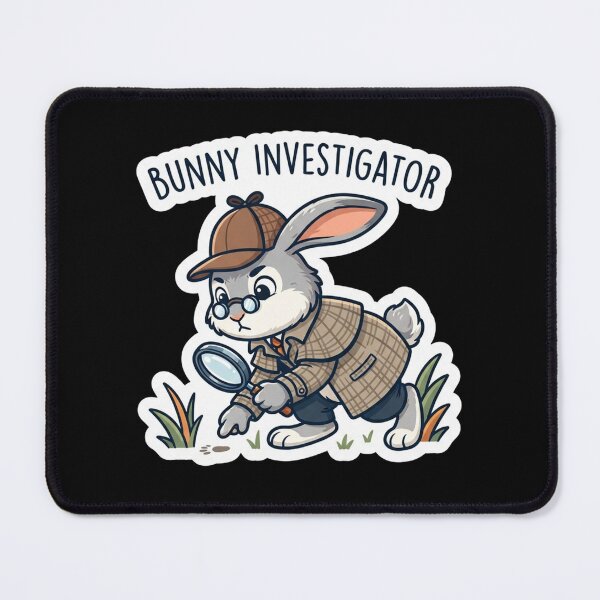 Item preview, Bunny Investigator Searching For The Clues designed and sold by Owcomm.